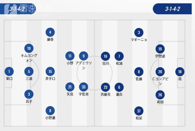 大阪钢巴VS横滨FC